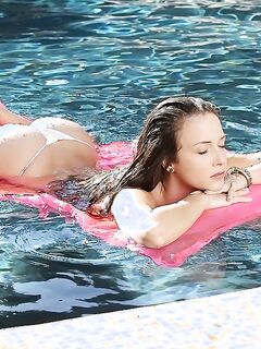 Malena Morgan Is Always Hot For A Sexy Brunette In A Bikini!