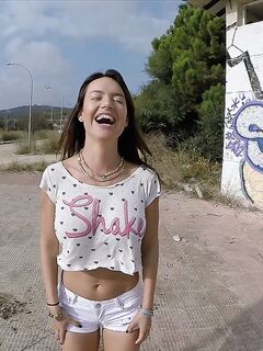 Franceska Jaimes Out In A Field Getting Fucked In The Ass!