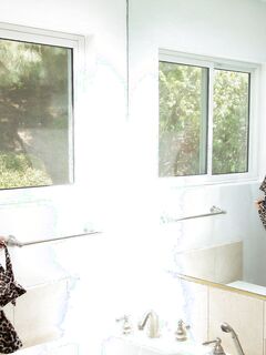 Erica Fontes Gets Wet In The Bathroom!