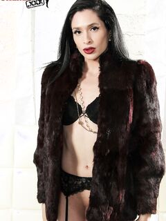 Penny Tyler Sure Does Like Black Lingerie!