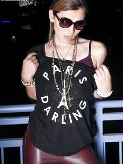 Korra Del Rio Pulls Off Her Tight Leather Pants!