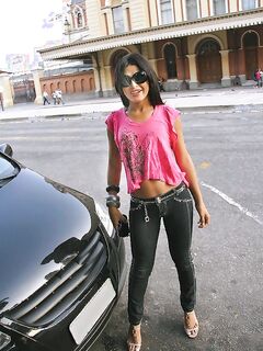 Bruna Ninfa Shows Off Her Man With The Big Cock!