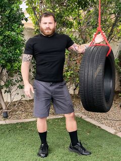 Natassia Dreams Takes A Fucking On A Tire Swing From Riley Mitchel!