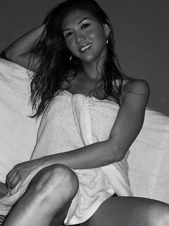 Sapphire Young In A Sexy Black And White Picture Set!